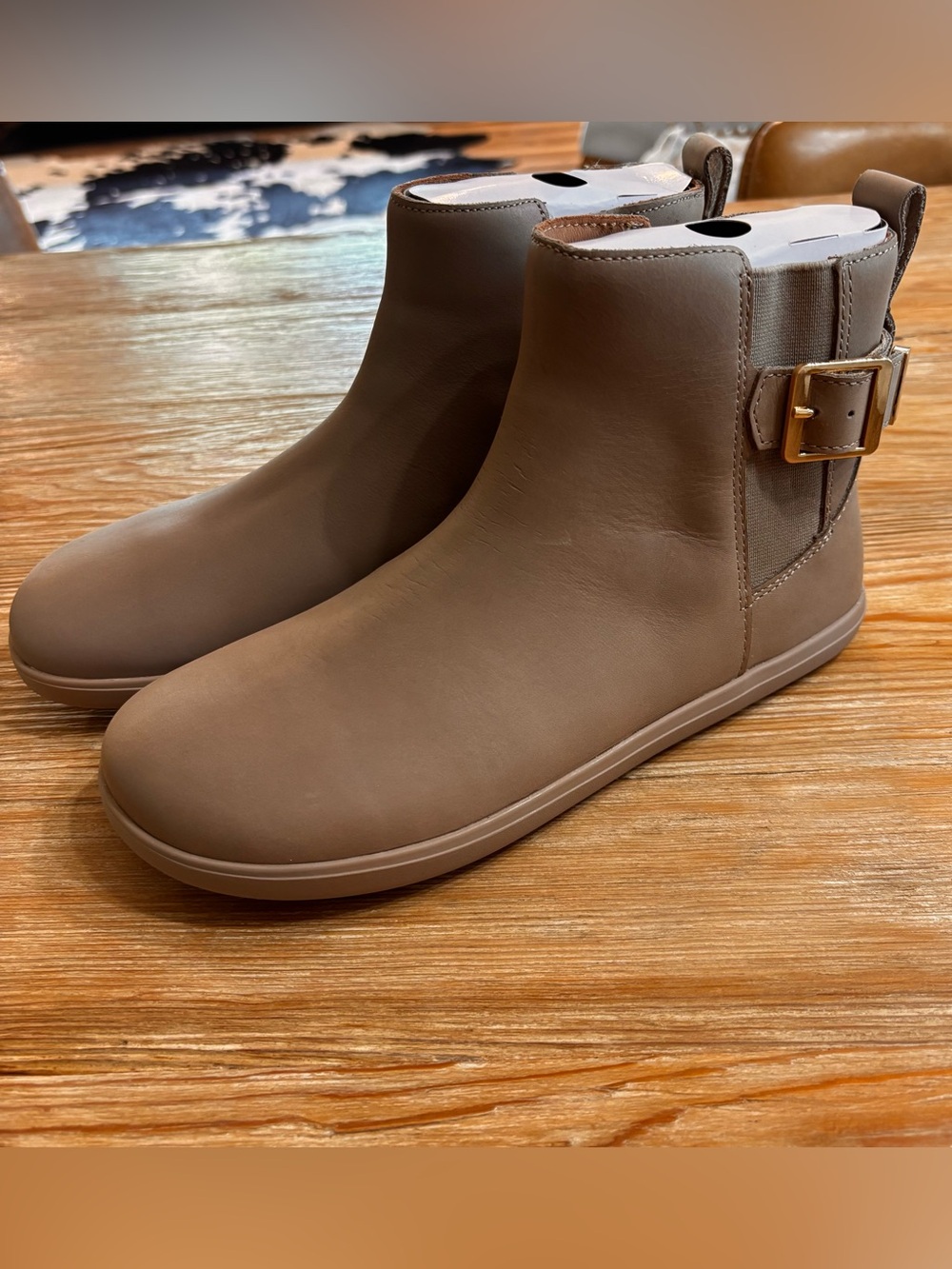 Xero Tari II Barefoot Leather Boots 7.5 Women New w/ Box minimalist booties